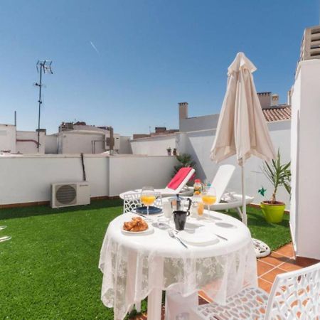 Atico centro historico a/c bbq wifi Málaga Exterior foto