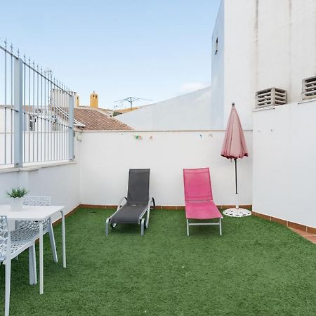 Atico centro historico a/c bbq wifi Málaga Exterior foto